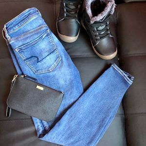 American Eagle super stretch jeggings